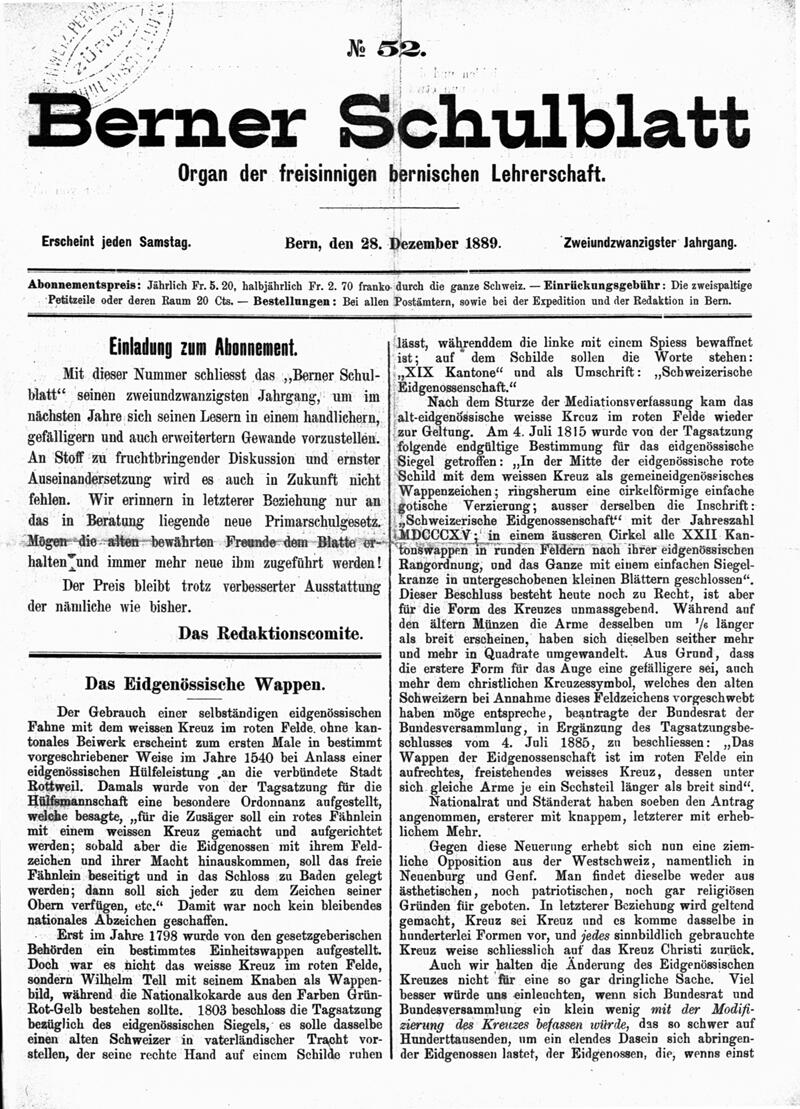 Buchumschlag - Heft 52