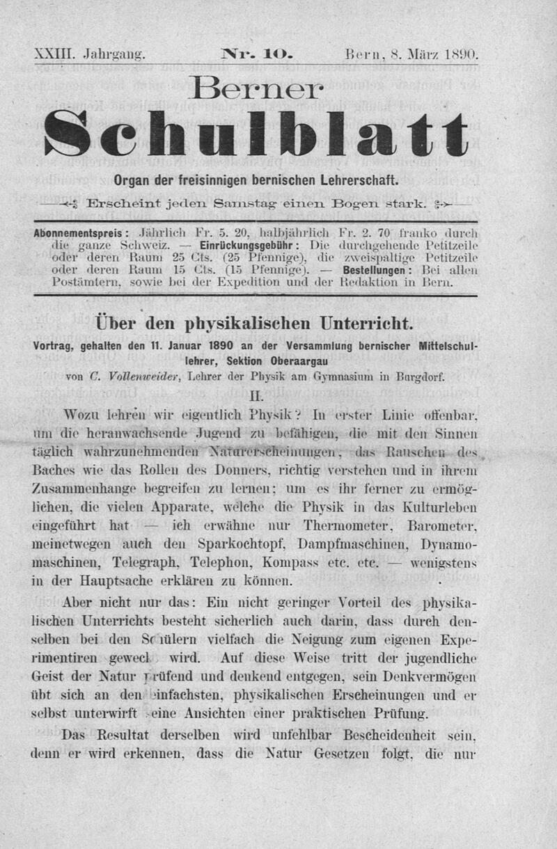 Buchumschlag - Heft 10