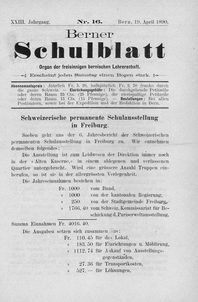Buchumschlag - Heft 16