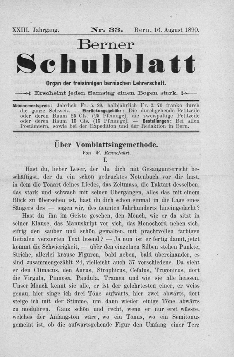 Buchumschlag - Heft 33