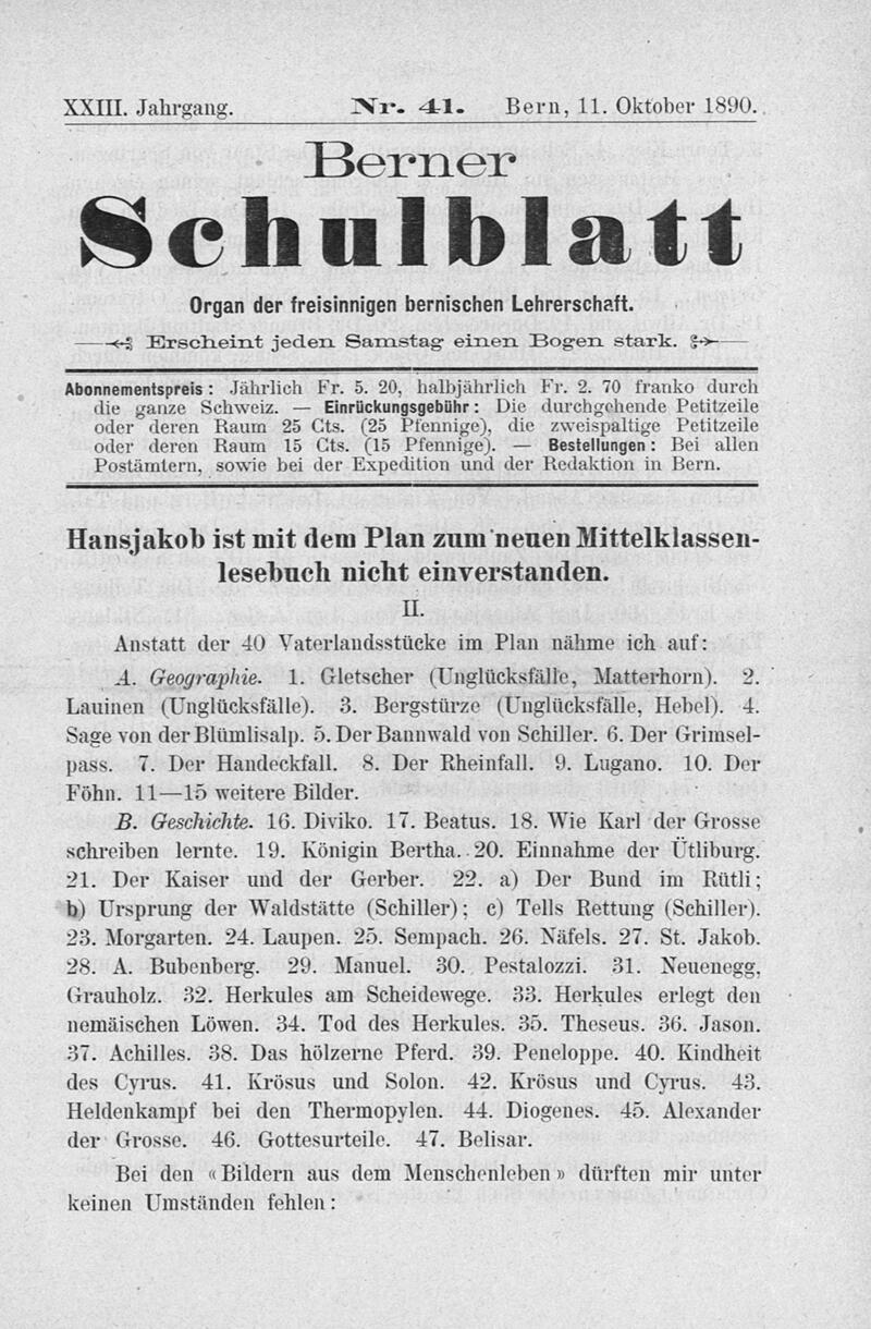 Buchumschlag - Heft 41