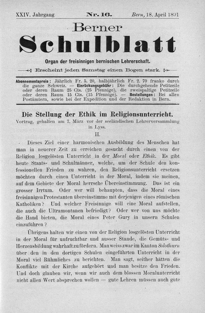 Buchumschlag - Heft 16