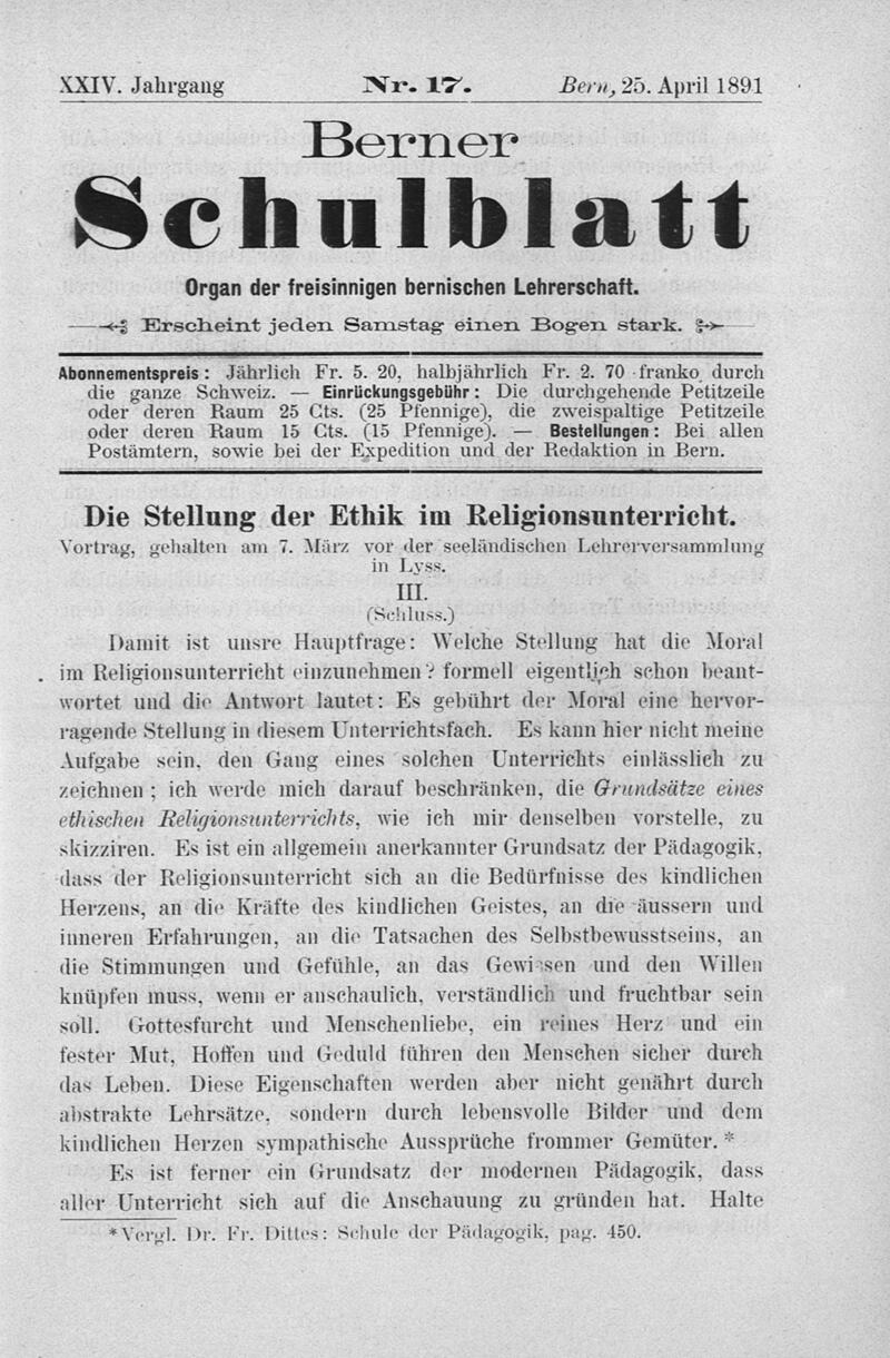Buchumschlag - Heft 17
