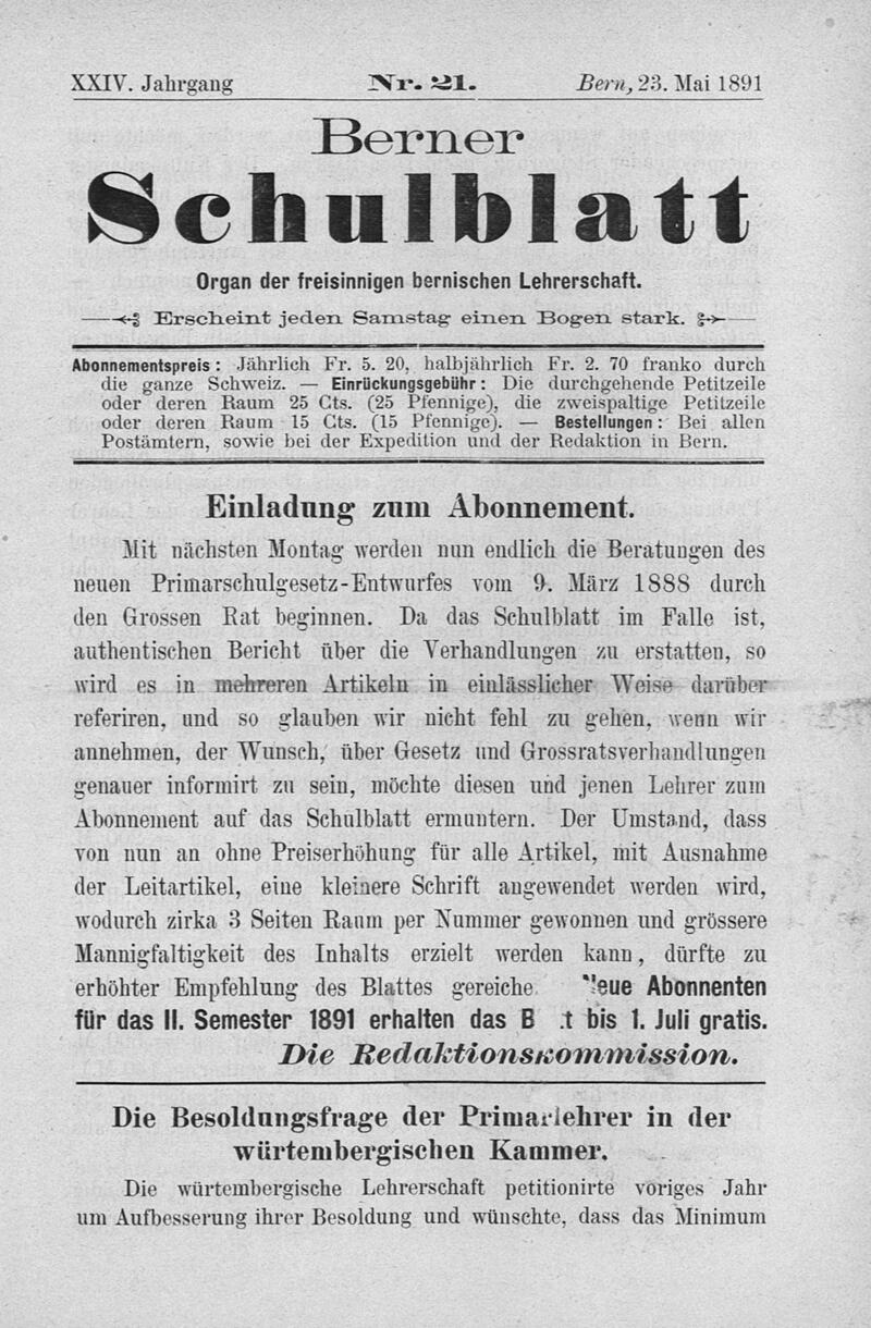 Buchumschlag - Heft 21