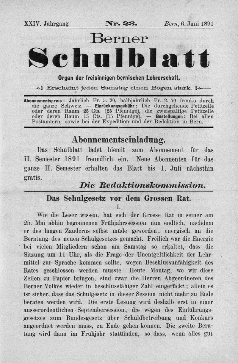 Buchumschlag - Heft 23