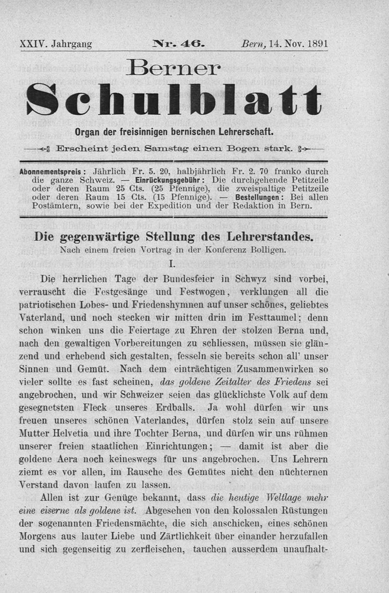 Buchumschlag - Heft 46