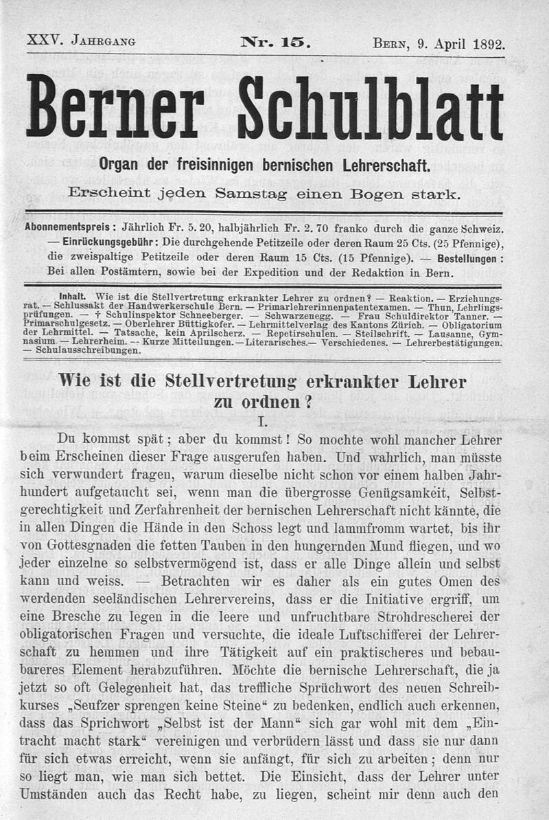Buchumschlag - Heft 15
