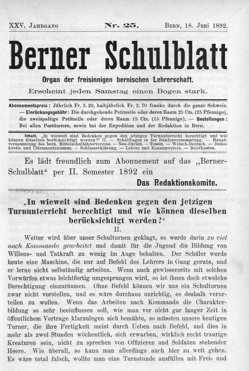 Buchumschlag - Heft 25