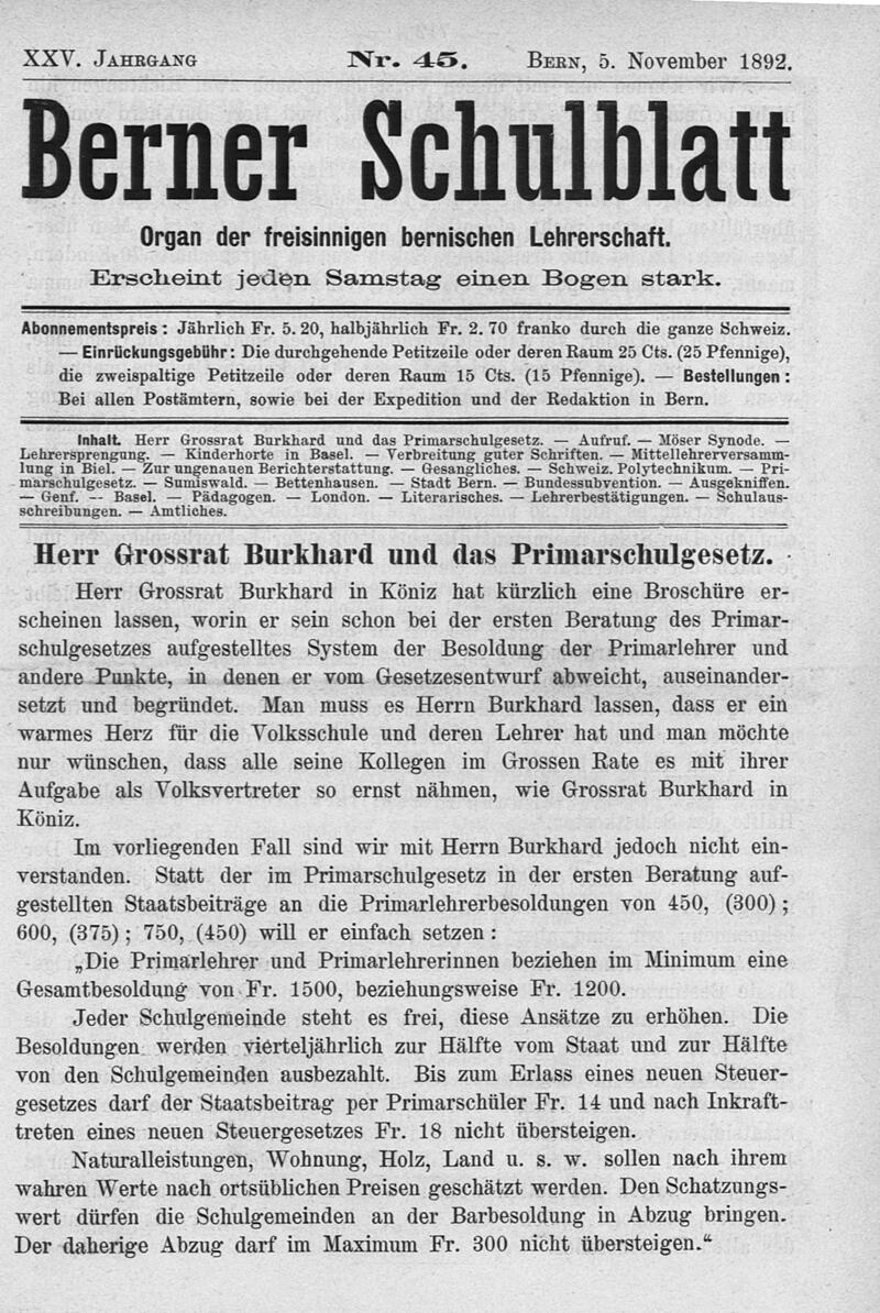 Buchumschlag - Heft 45