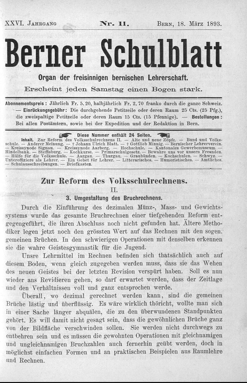 Buchumschlag - Heft 11