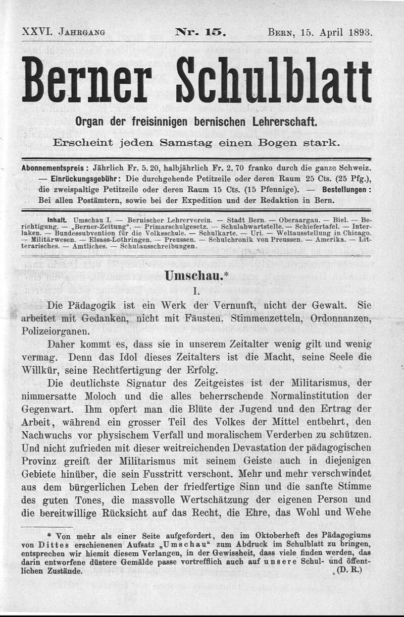 Buchumschlag - Heft 15
