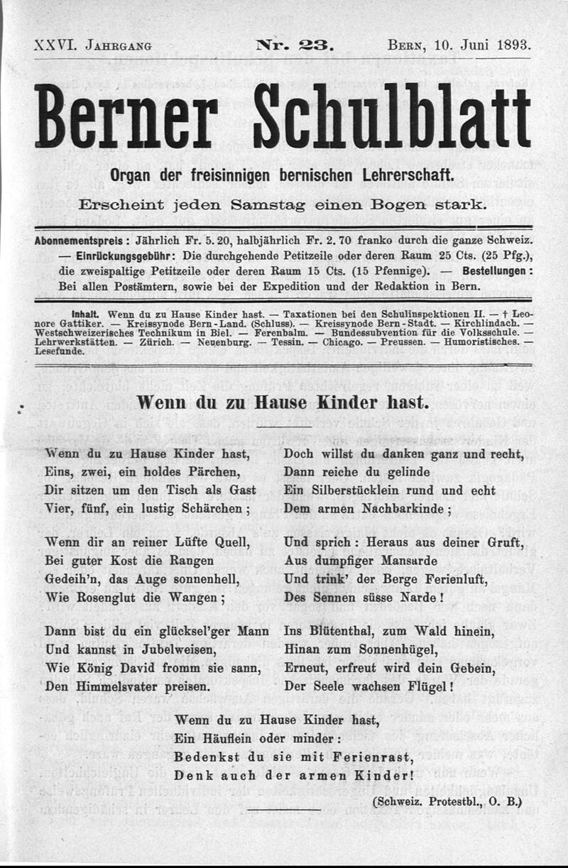 Buchumschlag - Heft 23