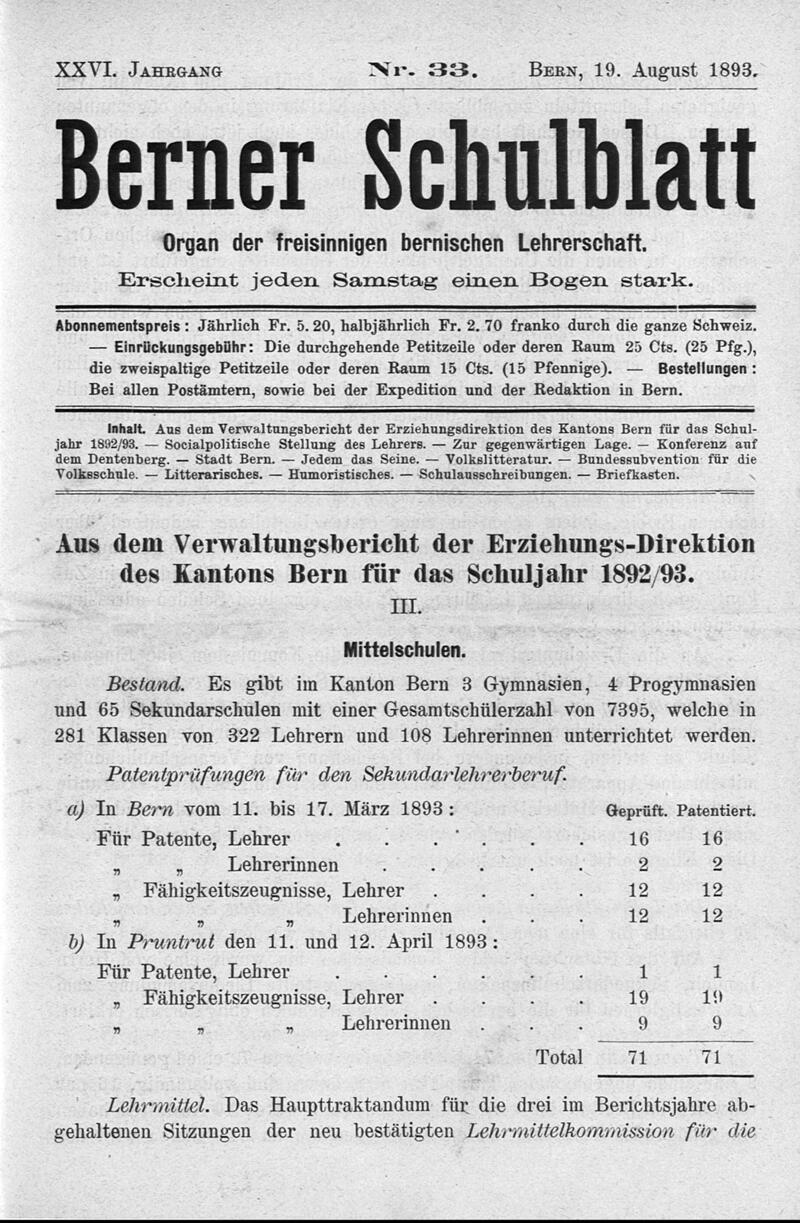 Buchumschlag - Heft 33