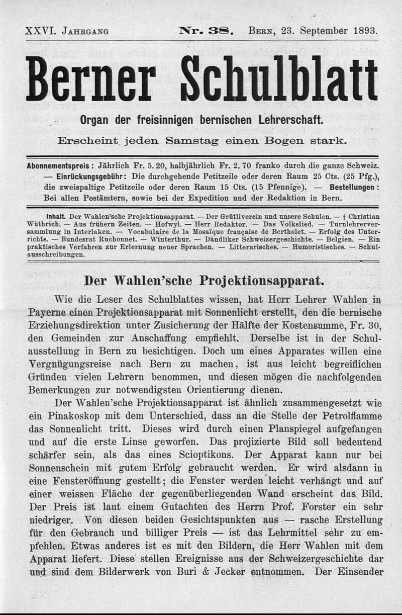 Buchumschlag - Heft 38