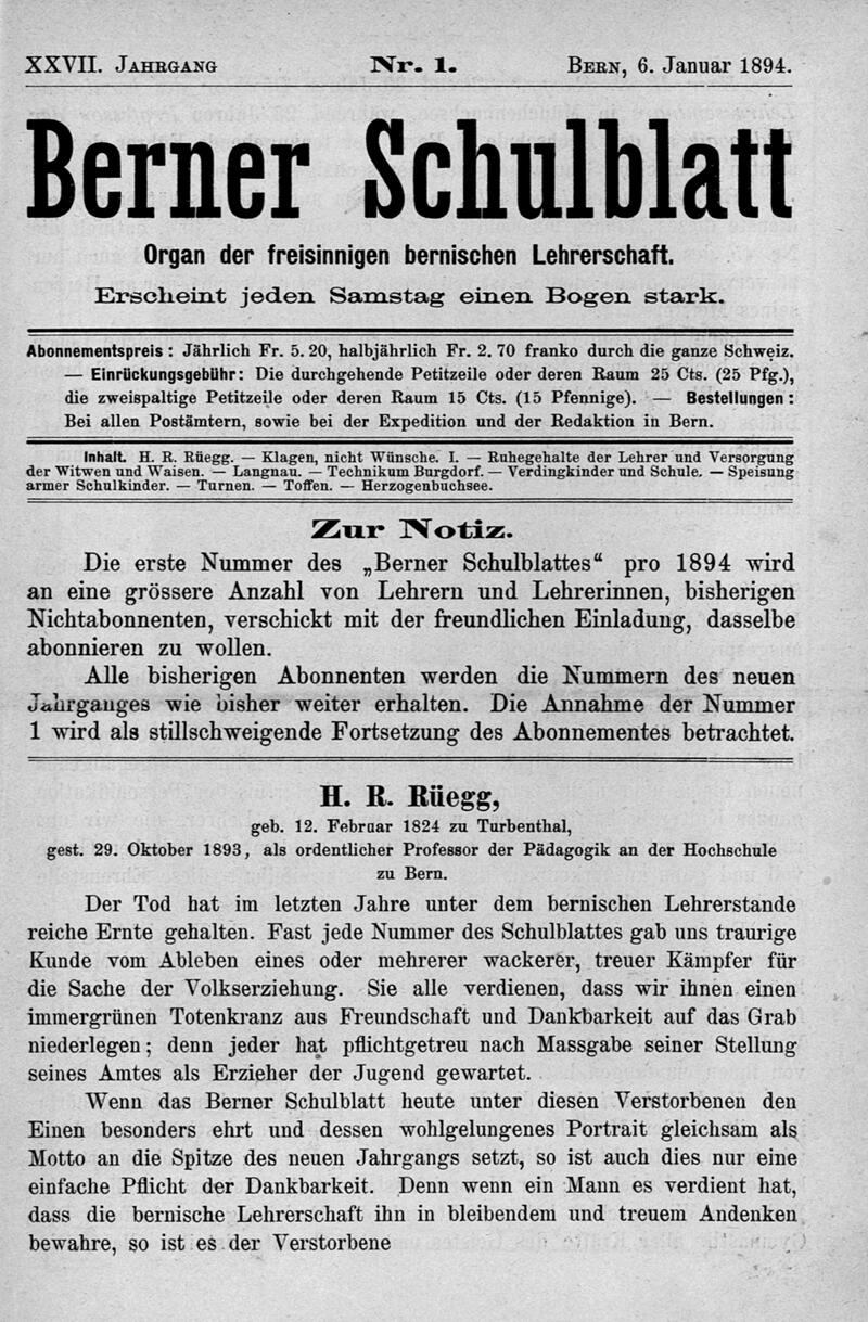 Buchumschlag - Heft 1