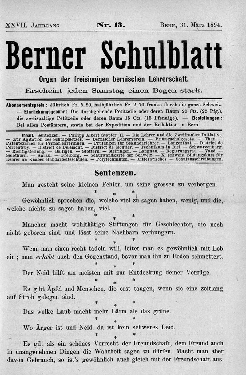 Buchumschlag - Heft 13