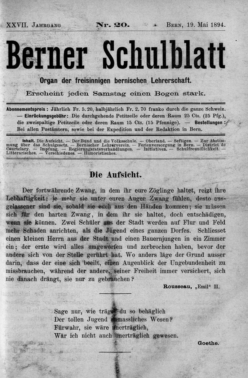 Buchumschlag - Heft 20