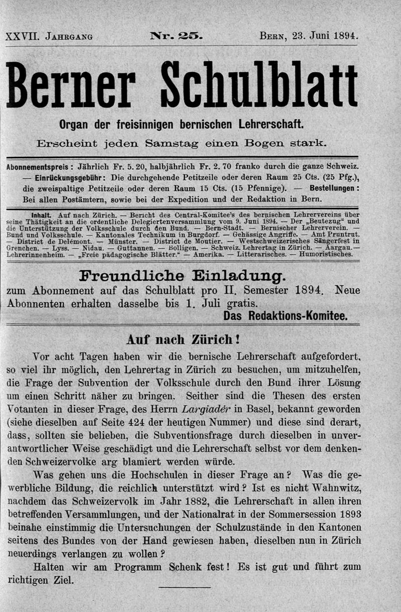 Buchumschlag - Heft 25