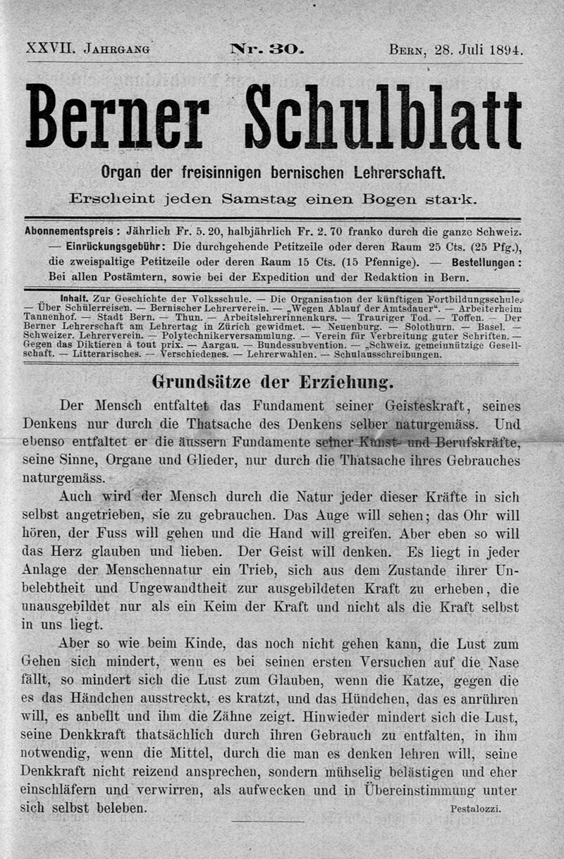 Buchumschlag - Heft 30