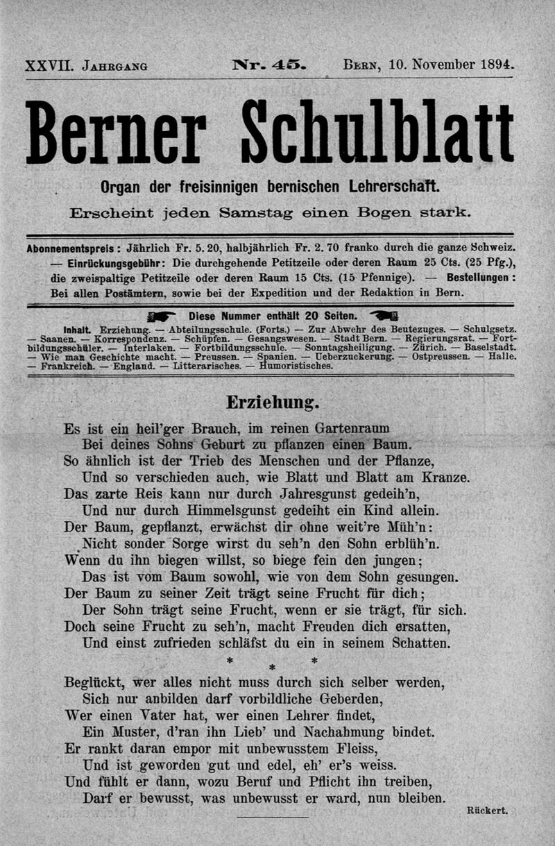 Buchumschlag - Heft 45