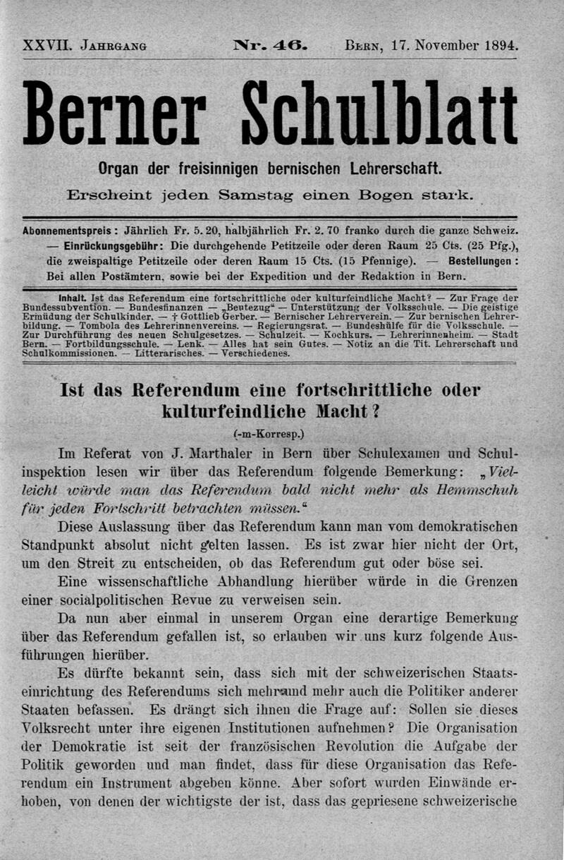 Buchumschlag - Heft 46