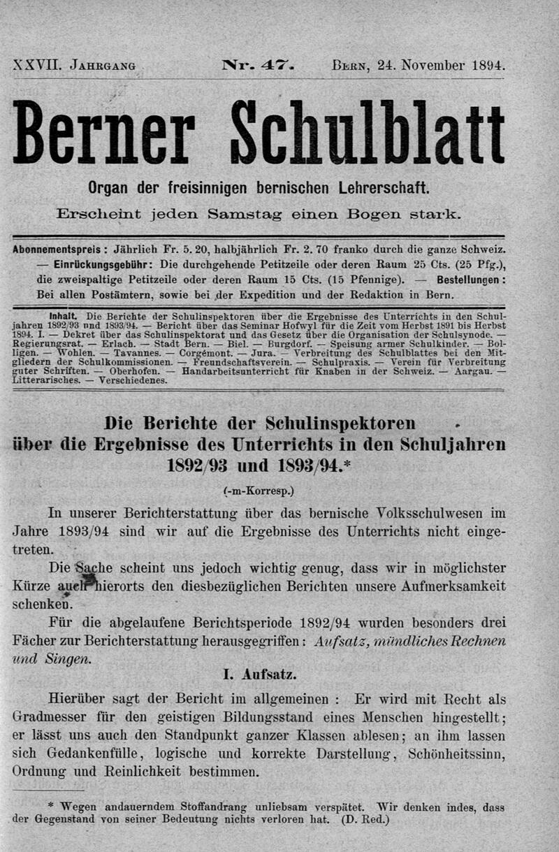 Buchumschlag - Heft 47