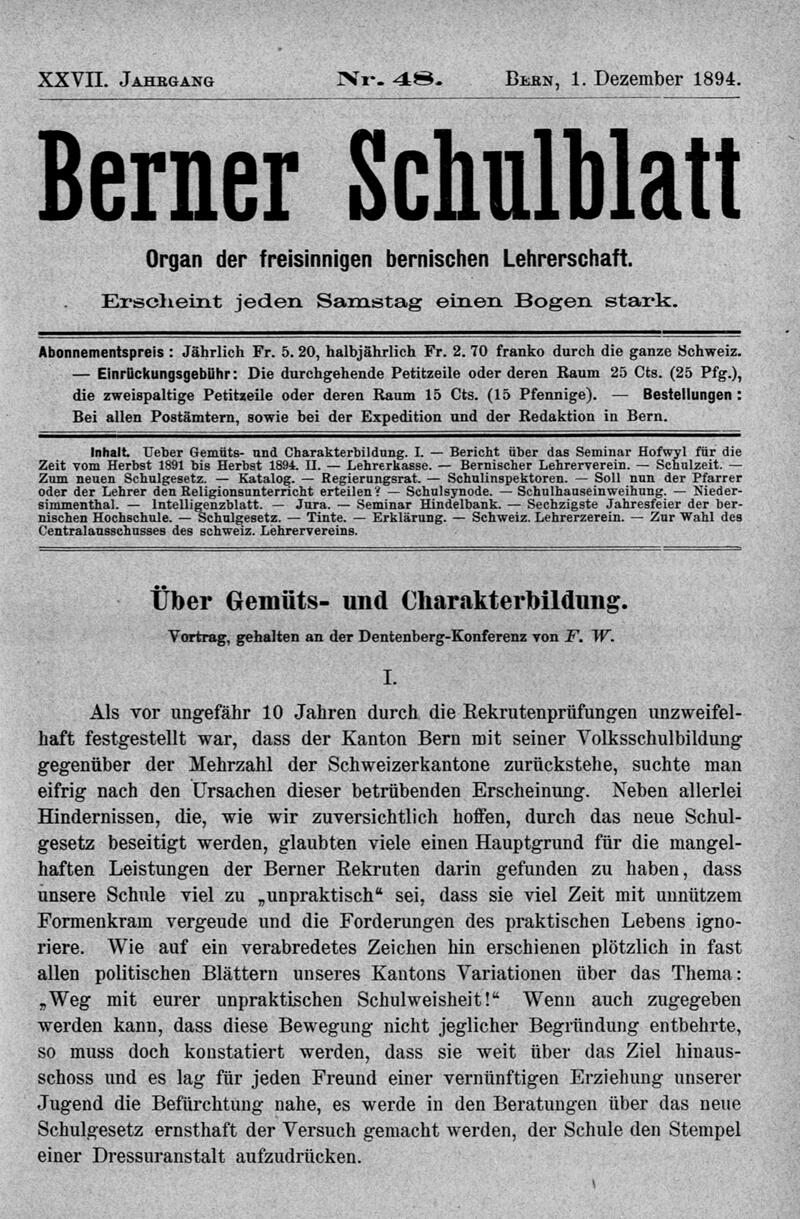 Buchumschlag - Heft 48