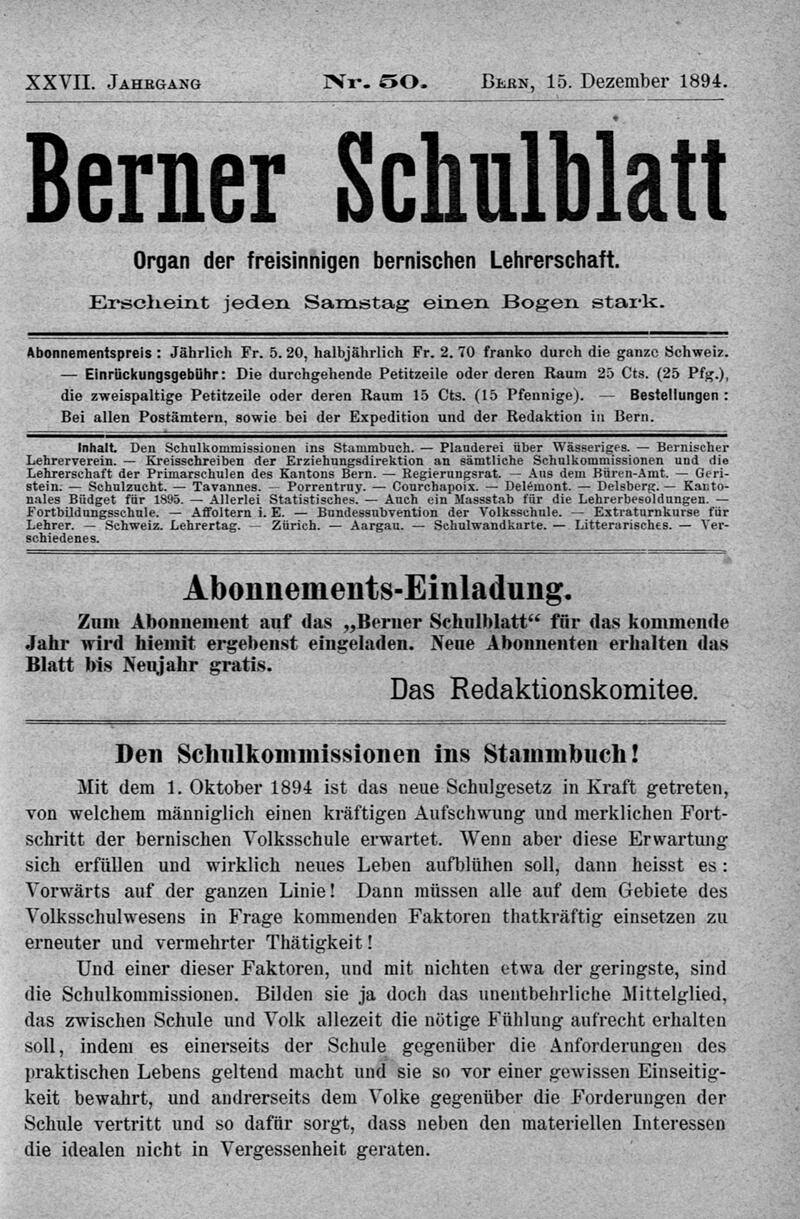 Buchumschlag - Heft 50