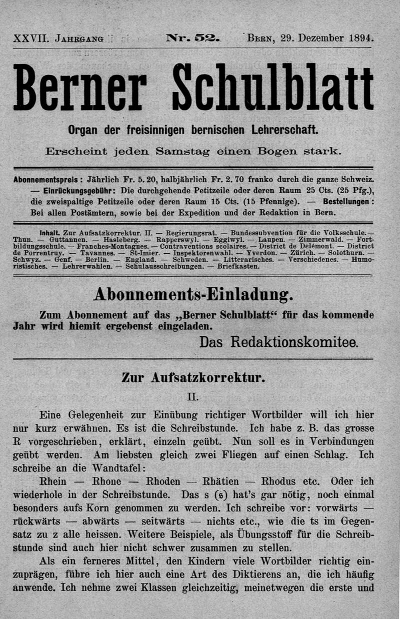 Buchumschlag - Heft 52