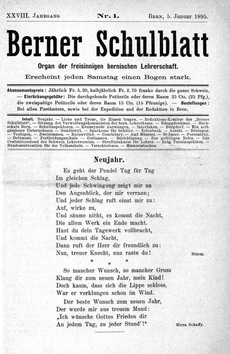 Buchumschlag - Heft 1