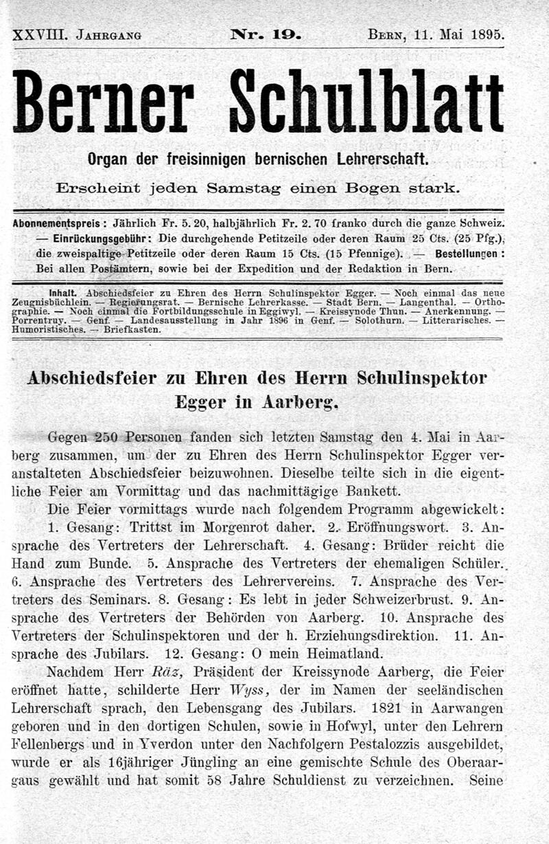 Buchumschlag - Heft 19