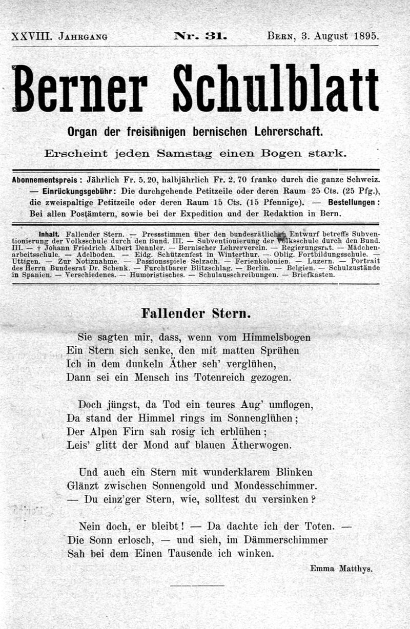 Buchumschlag - Heft 31
