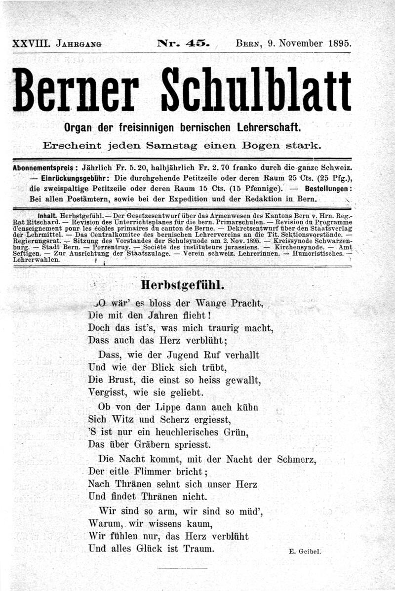 Buchumschlag - Heft 45