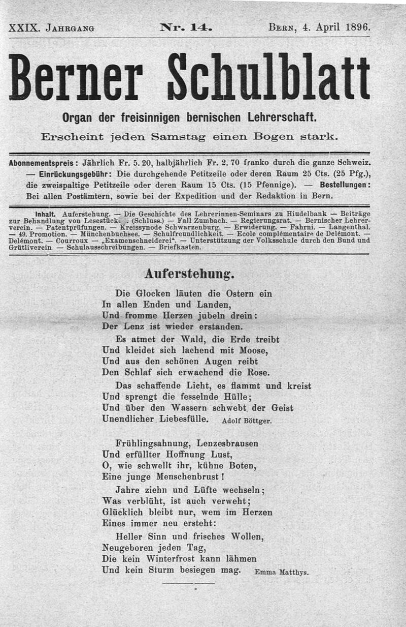 Buchumschlag - Heft 14
