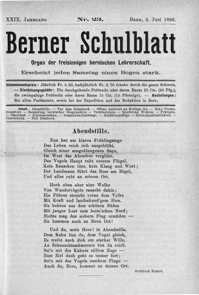 Buchumschlag - Heft 23