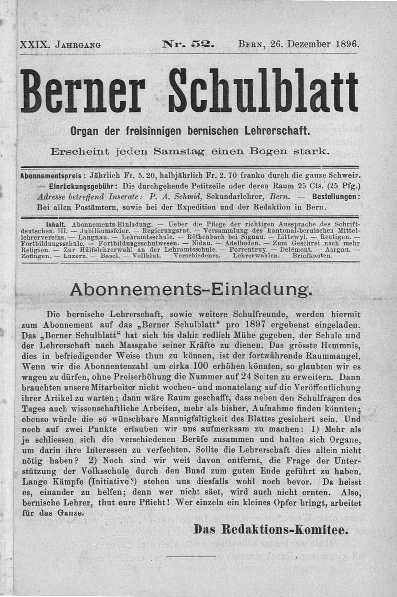 Buchumschlag - Heft 52