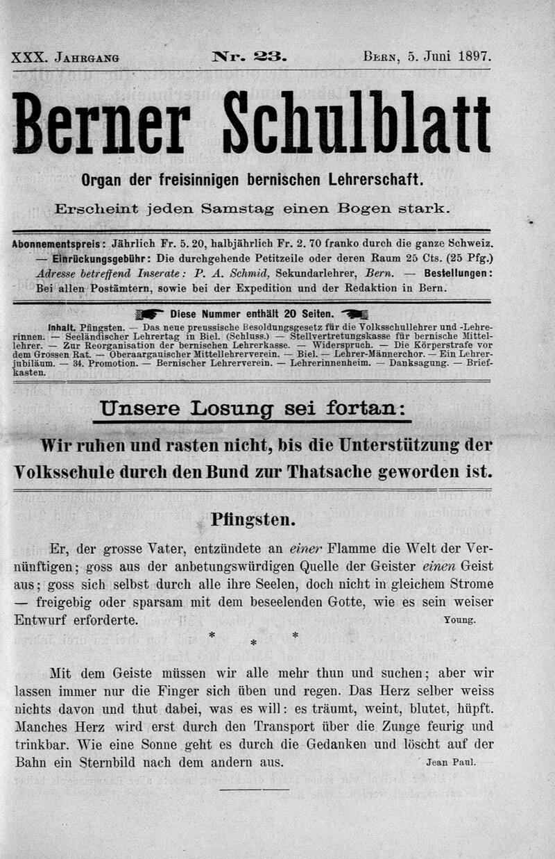 Buchumschlag - Heft 23