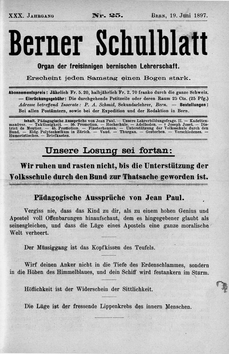 Buchumschlag - Heft 25