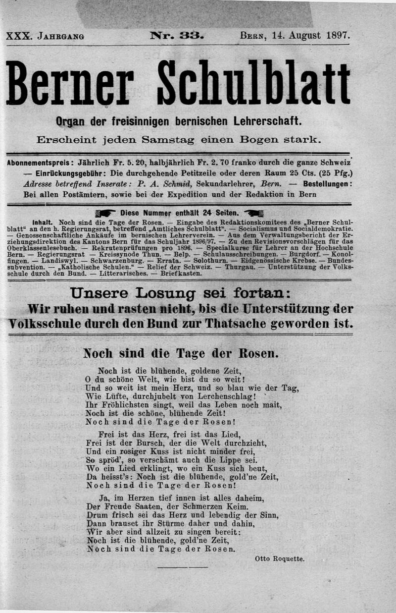 Buchumschlag - Heft 33