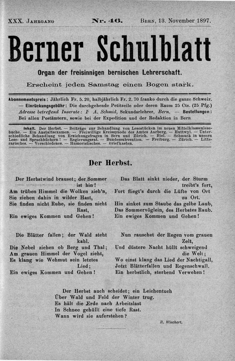 Buchumschlag - Heft 46