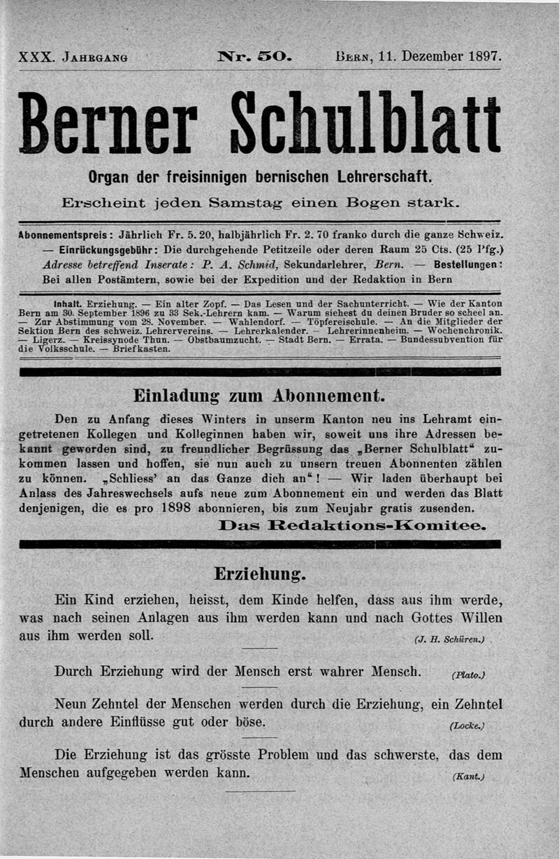 Buchumschlag - Heft 50