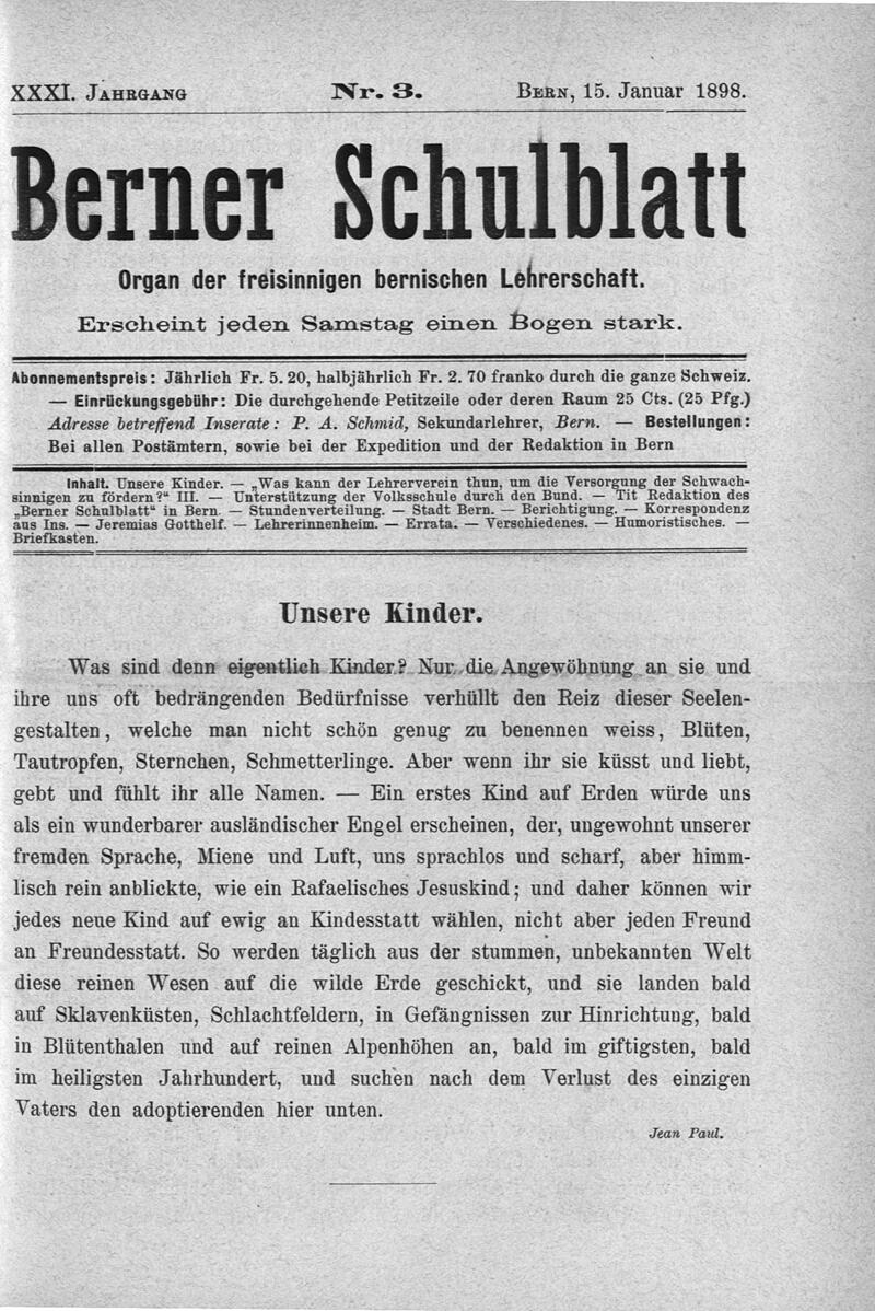 Buchumschlag - Heft 3