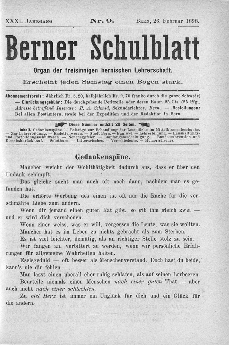 Buchumschlag - Heft 9