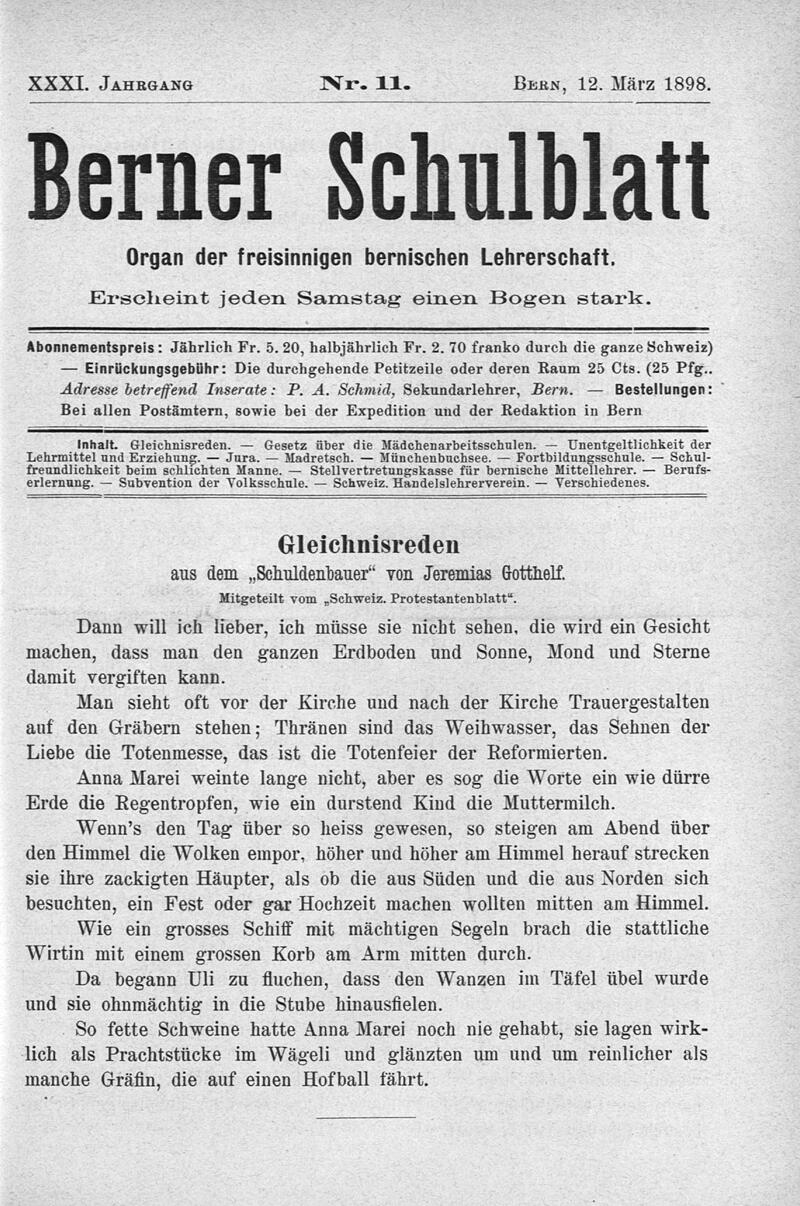 Buchumschlag - Heft 11