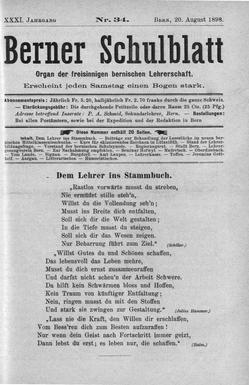 Buchumschlag - Heft 34