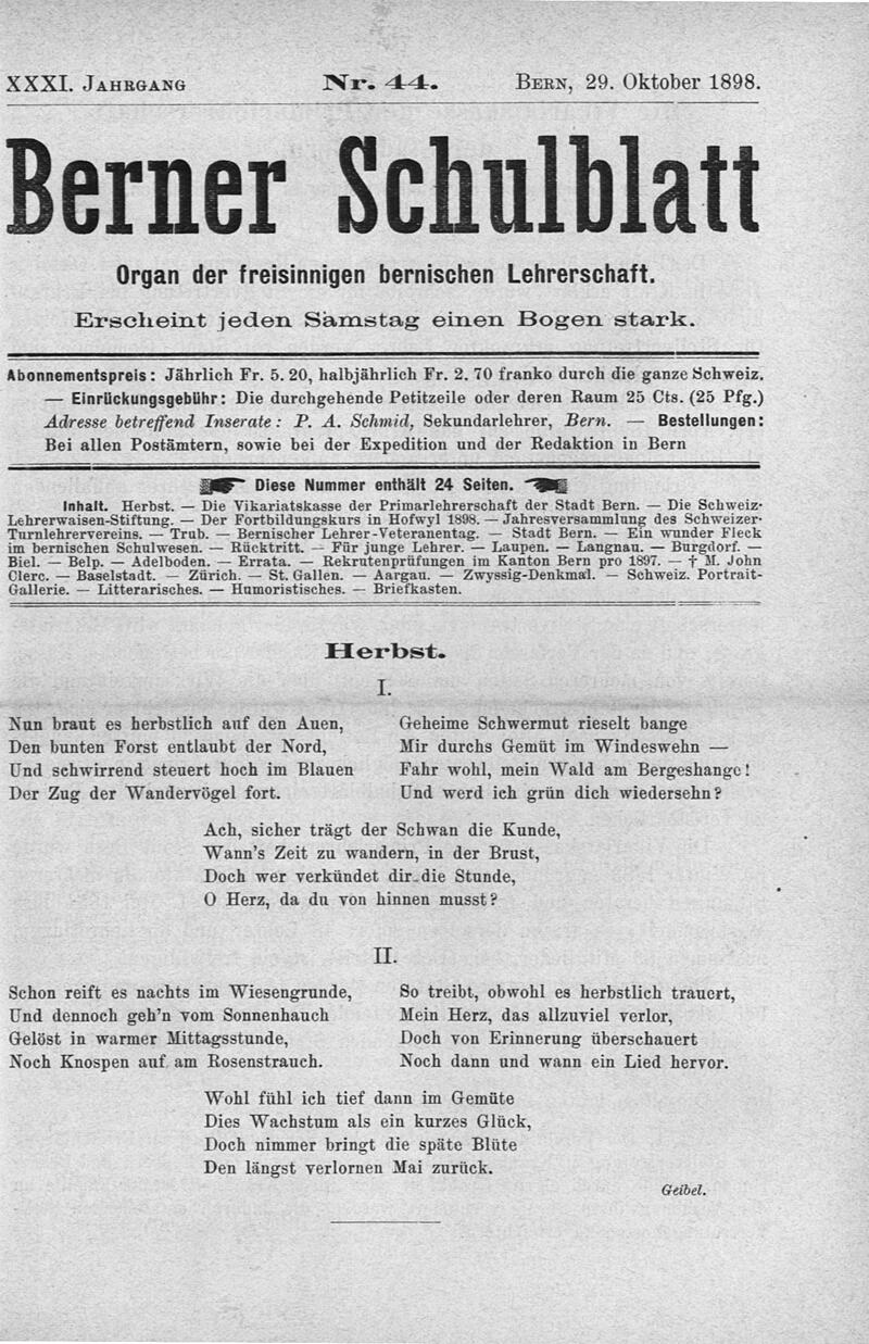Buchumschlag - Heft 44