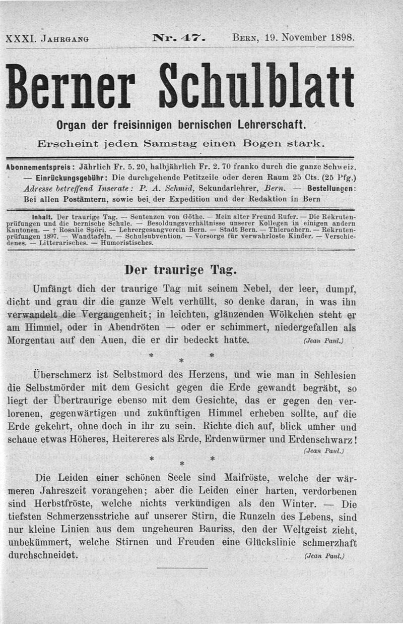 Buchumschlag - Heft 47