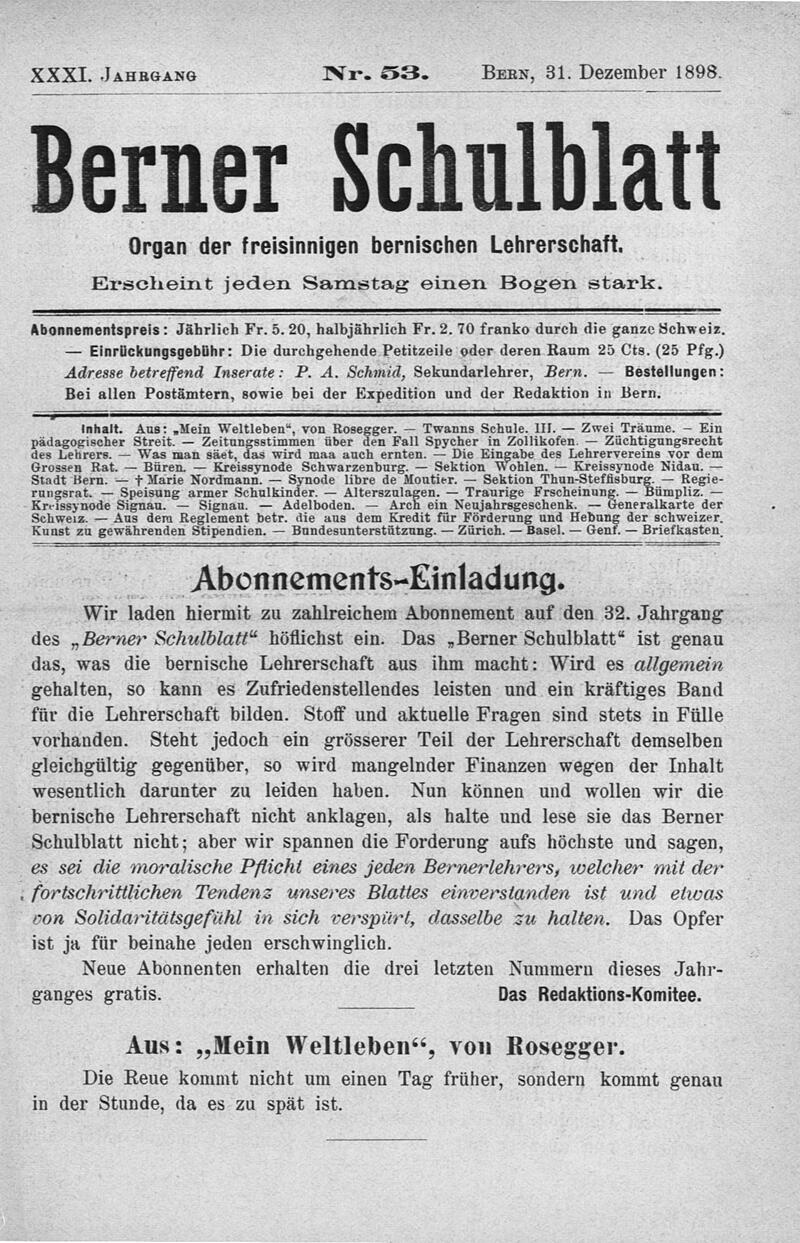 Buchumschlag - Heft 53