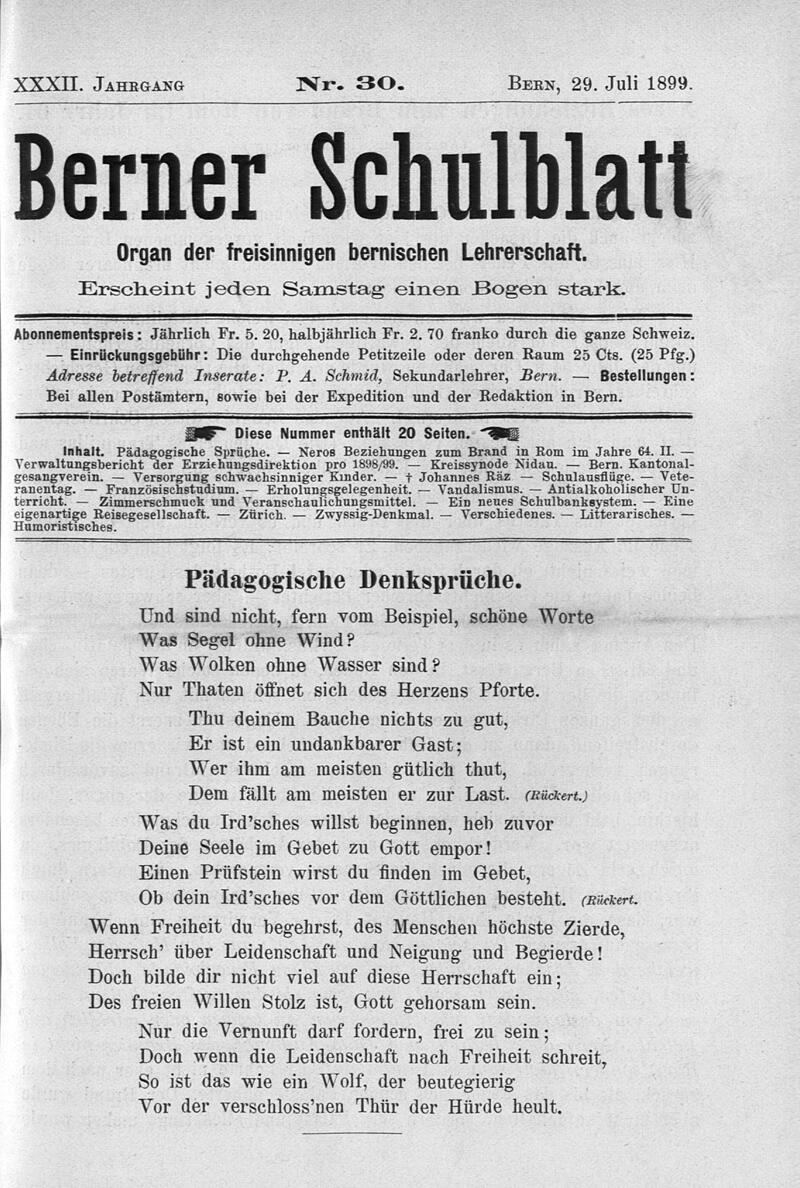 Buchumschlag - Heft 30