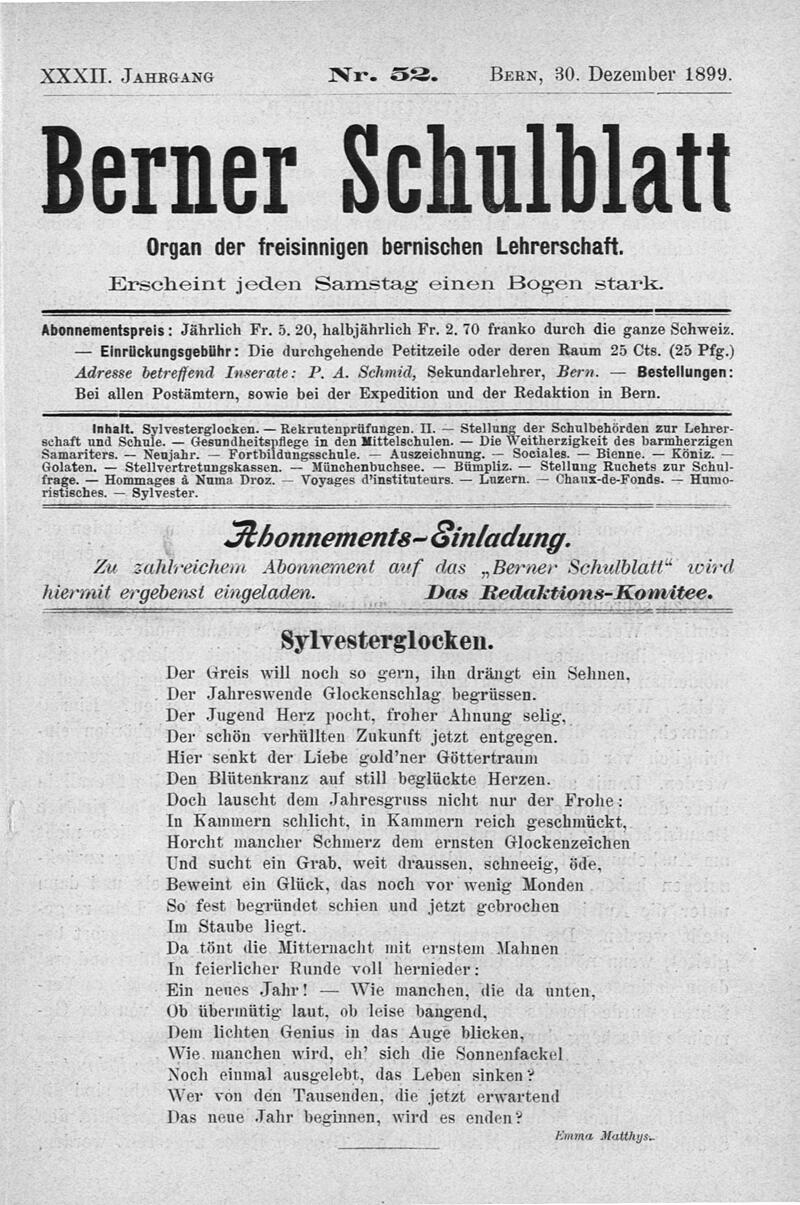 Buchumschlag - Heft 52